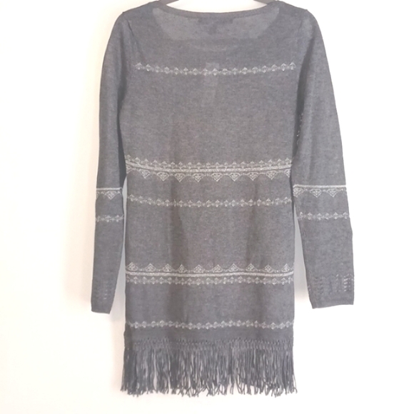 WHBM Embellished Fringe Tunic in Size XS (NWT) - Picture 4 of 11